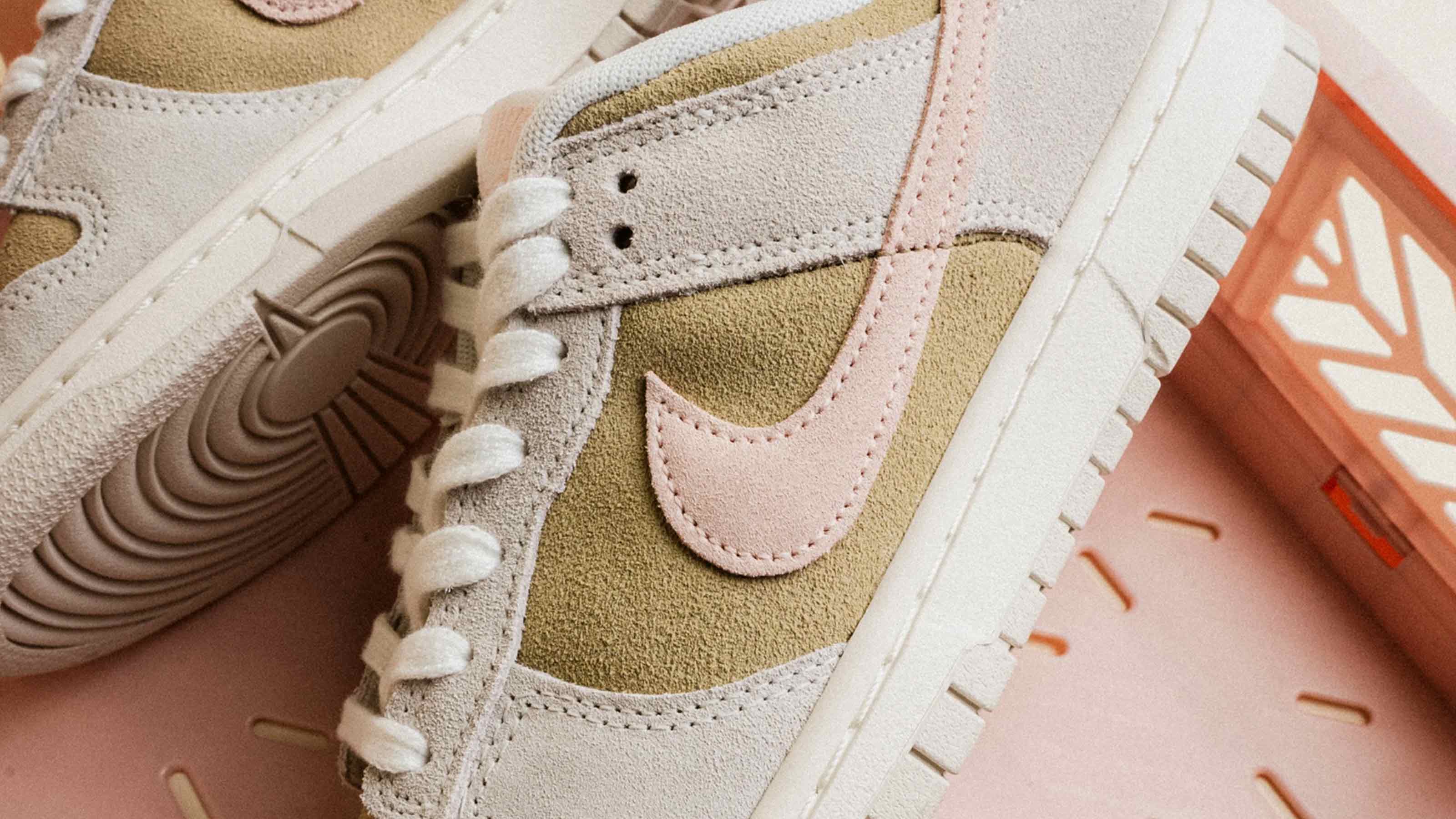 Dunk Low Phantom Washed Coral by NIKE