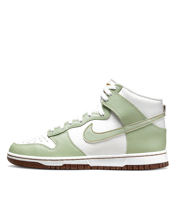 Dunk High “Inspected By Swoosh” Honeydew | Nike | Bricks and Bonds