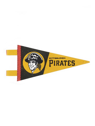 Pittsburgh Pirates Vintage MLB Mini Pennant 9"x4” Felt Banner Flag