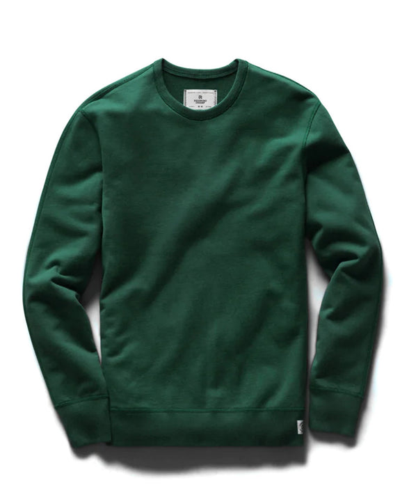 Midweight Terry Crewneck British Racing Green | Reigning Champ | Bricks and  Bonds