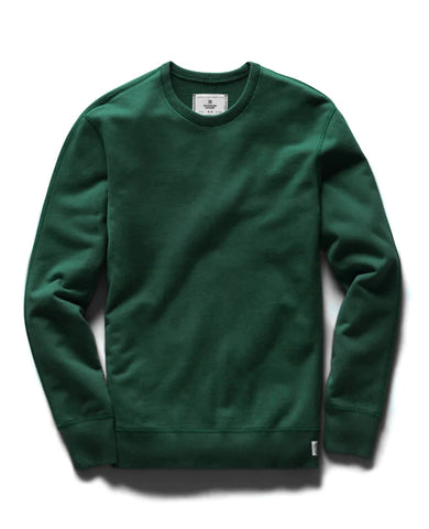 Midweight Terry Crewneck British Racing Green