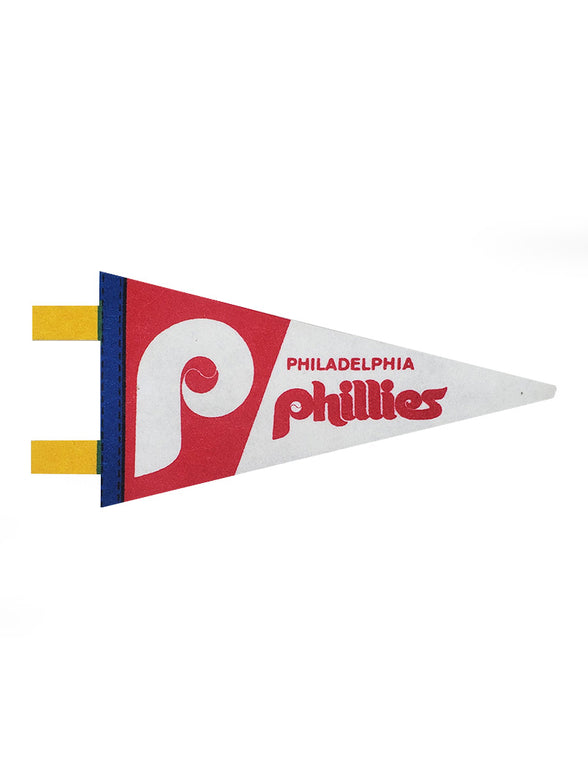 Vintage Felt/flag Souvenir Pennant Philadelphia Phillies 