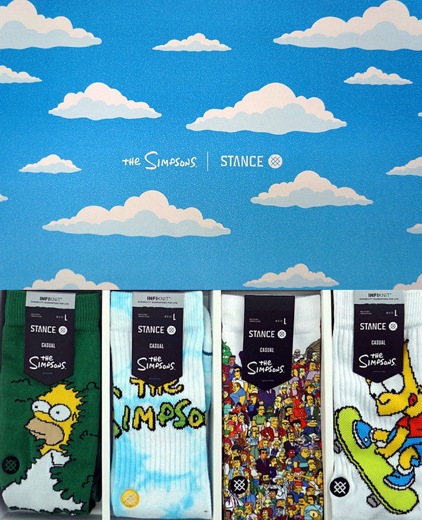 Simpsons Box Set Socks | Stance | Bricks and Bonds Simpsons Box Set Socks | Stance | Bricks and Bonds