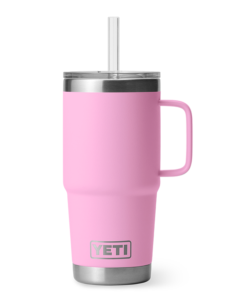 Rambler® 739 ML Straw Mug with Straw Lid Power Pink