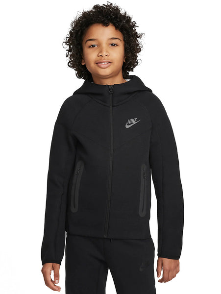 Sportswear Tech Fleece Older Kids (Boys) Full-Zip Hoodie Black