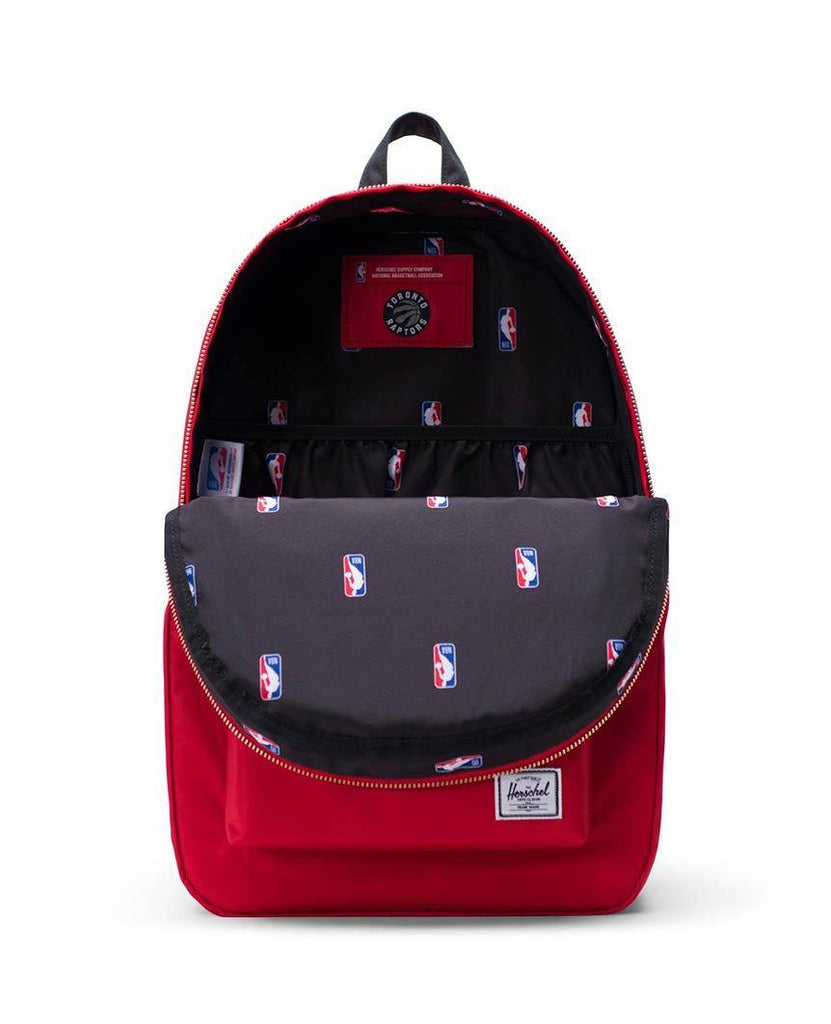 brick red peach herschel settlement backpack NBA Raptor Settlement Red Satin | Herschel