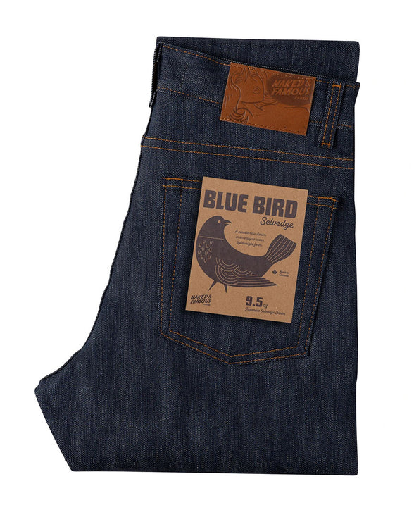 Auralee Botanical Dyed Selvedge Denim Pants Natural Brown