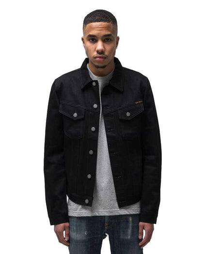 Billy Dry Denim Jacket Black | Nudie Jeans | Bricks and Bonds