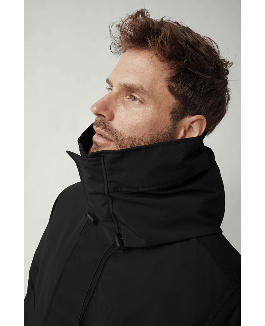 Langford Black Label Mens Parka Black