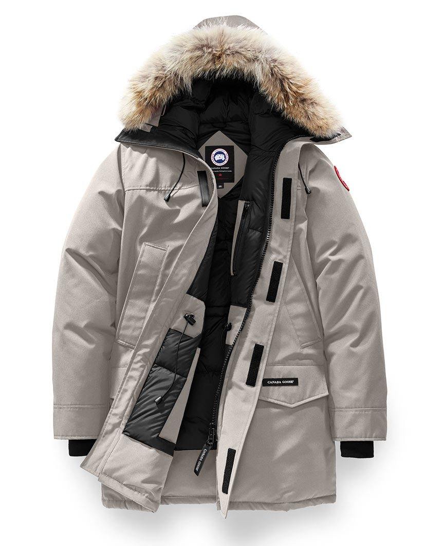 Shop Langford Parka Mens Limestone Canada Goose Bricks and Bonds