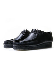 靴 CLARCS wallabee blackleather Clarks Wallabee Black Leather 1 7 D (M) : Amazon.ca