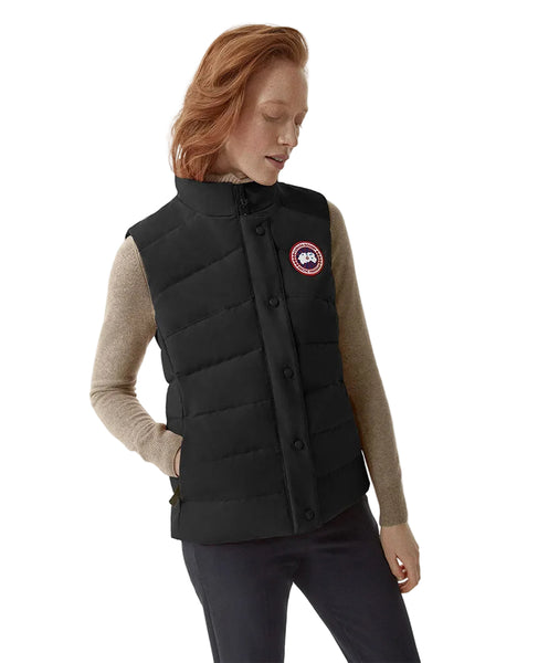 Freestyle Vest Black Womens