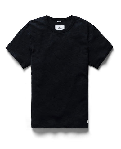 1X1 Slub T-Shirt Black