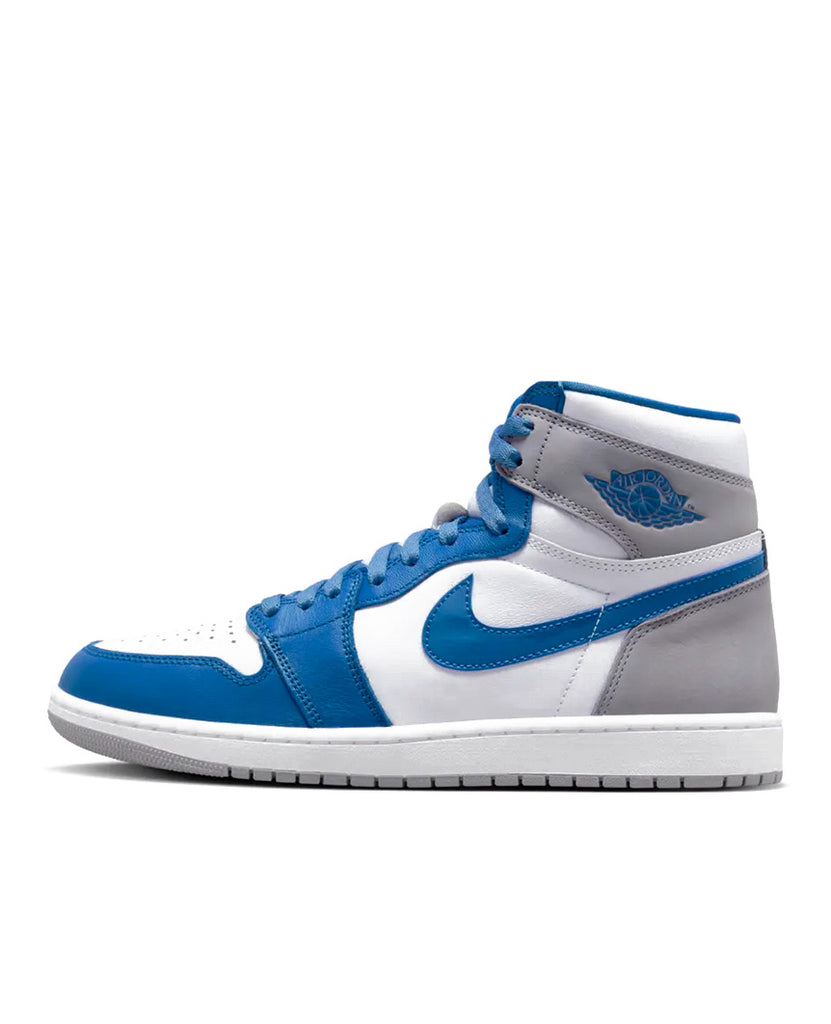 Blue white jordan 1s best sale