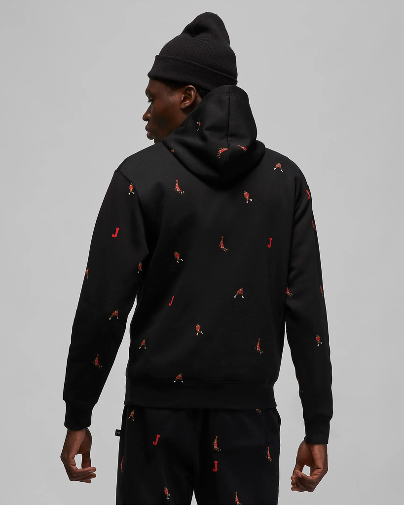 Holiday Jumpman Fleece Sweatshirt Jordan Essentials Black