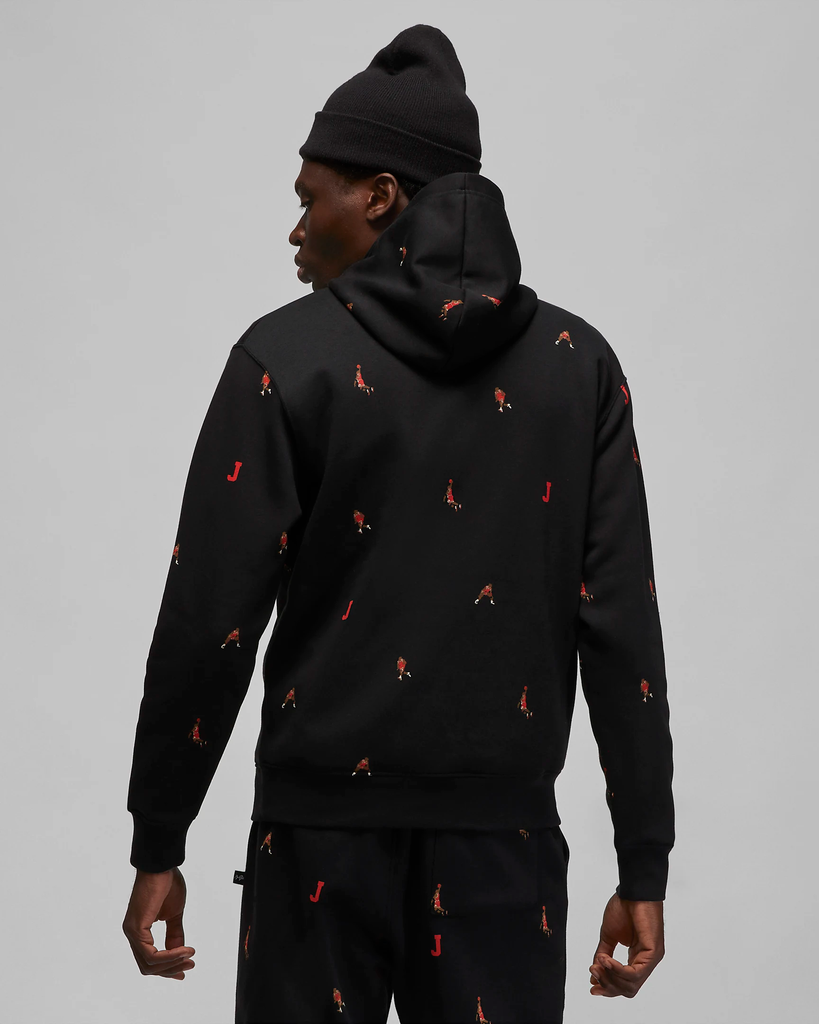 Holiday Jumpman Fleece Sweatshirt Jordan Essentials Black Nike