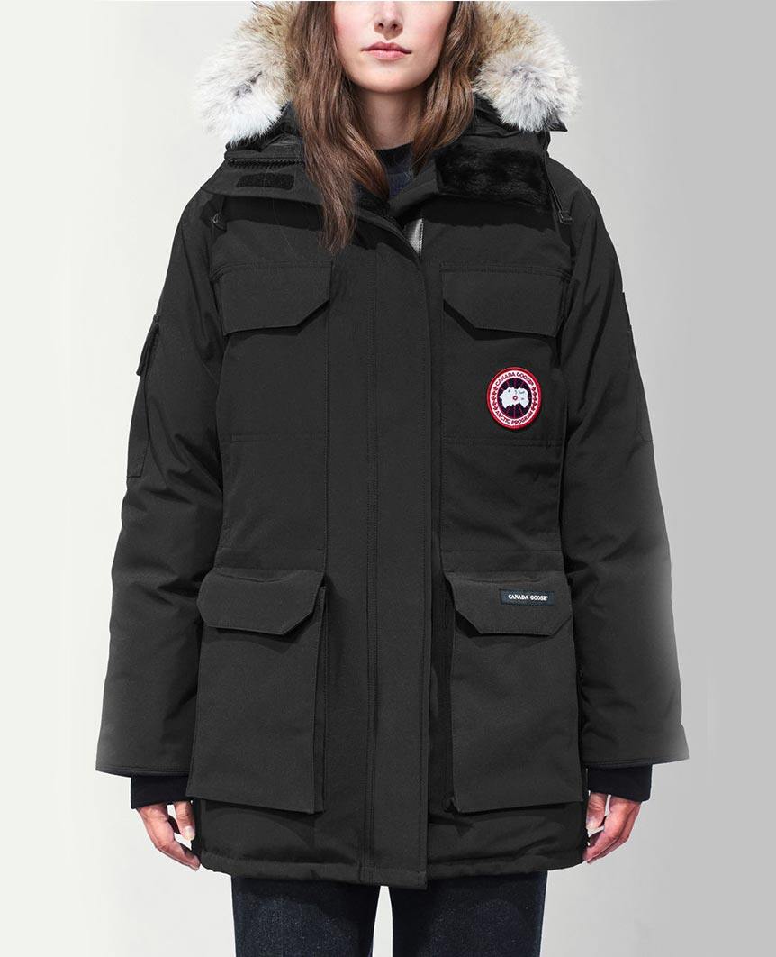 Expedition Parka Black Womens