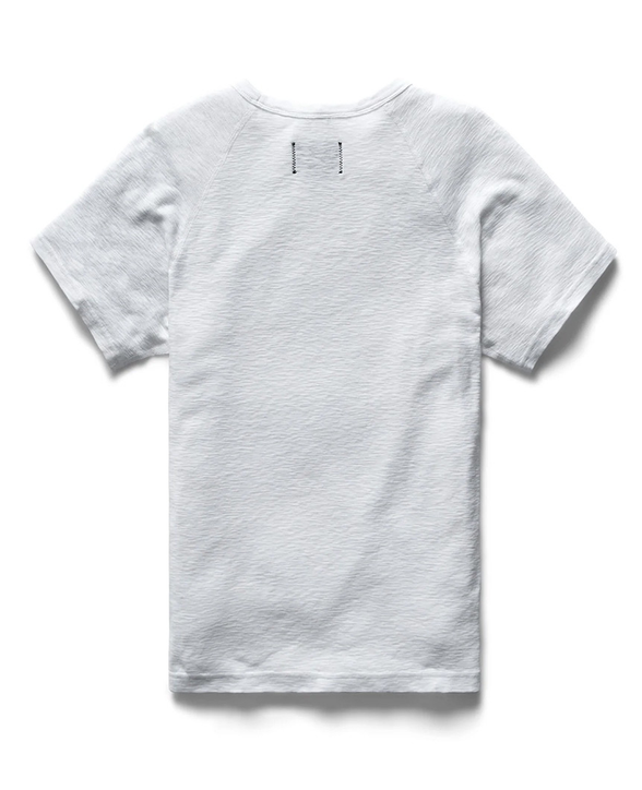 Reigning Champ White Short Sleeve Cotton T-Shirt