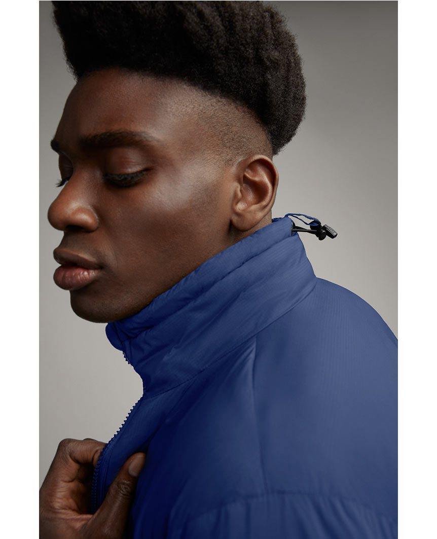 Lodge Down Jacket Matte Finish Pacific Blue