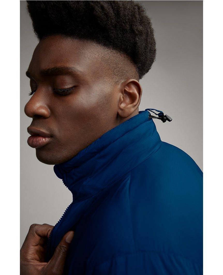 Lodge Down Jacket Matte Finish Northern Night Mens