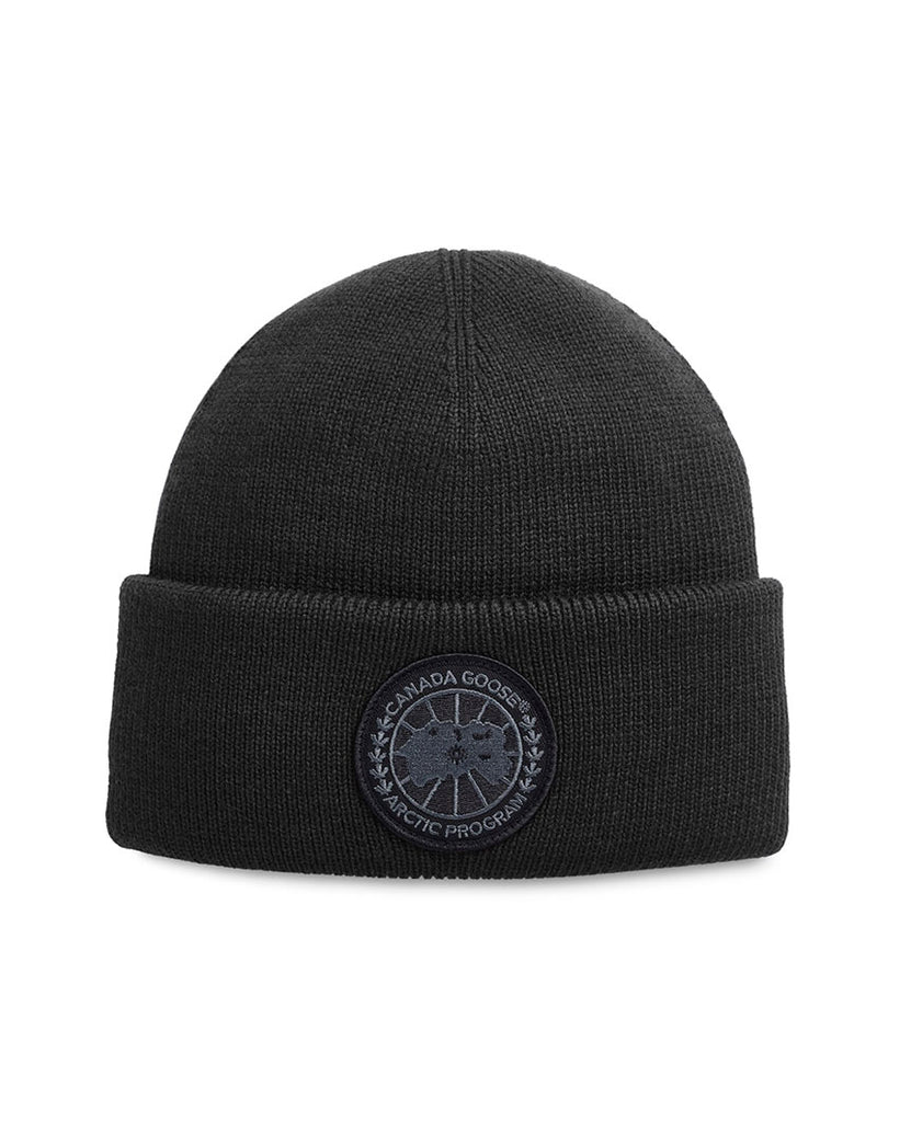 Large Disc Thermal Toque Black Canada Goose Bricks and Bonds