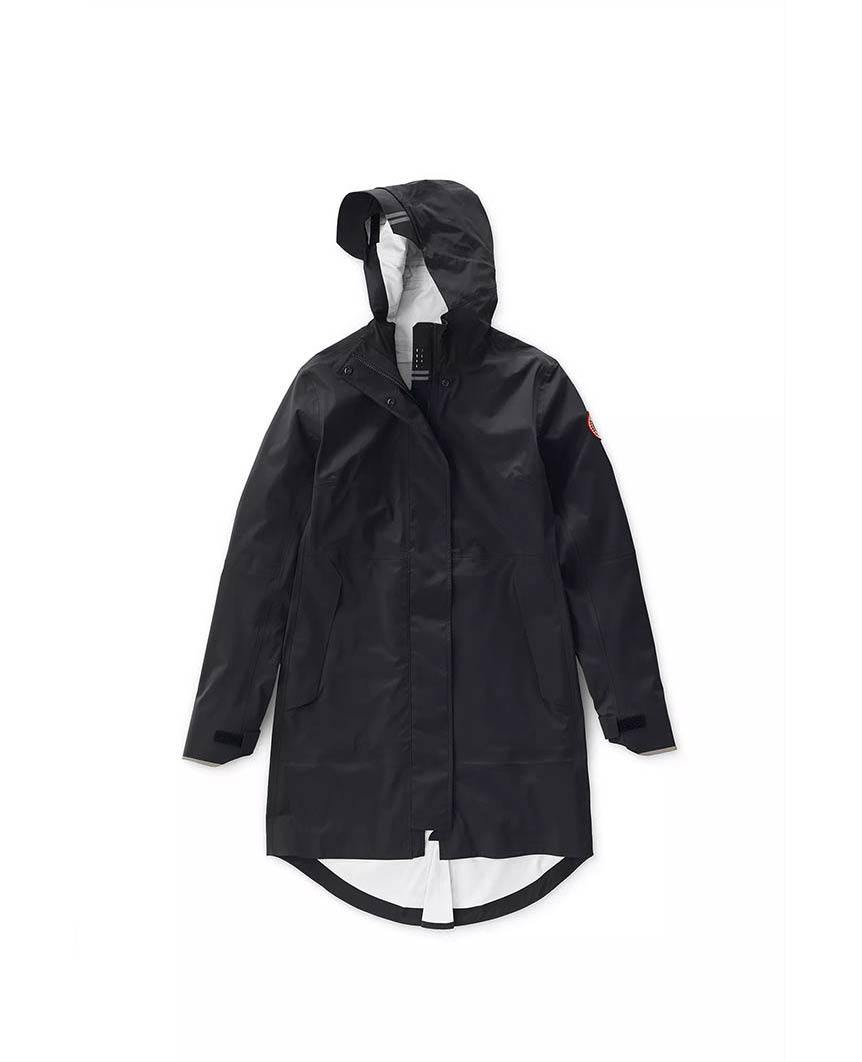 Shop Salida Jacket Black Womens Canada Goose Bricks and Bonds