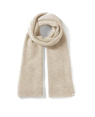 Porter Ribbed Scarf Oatmeal