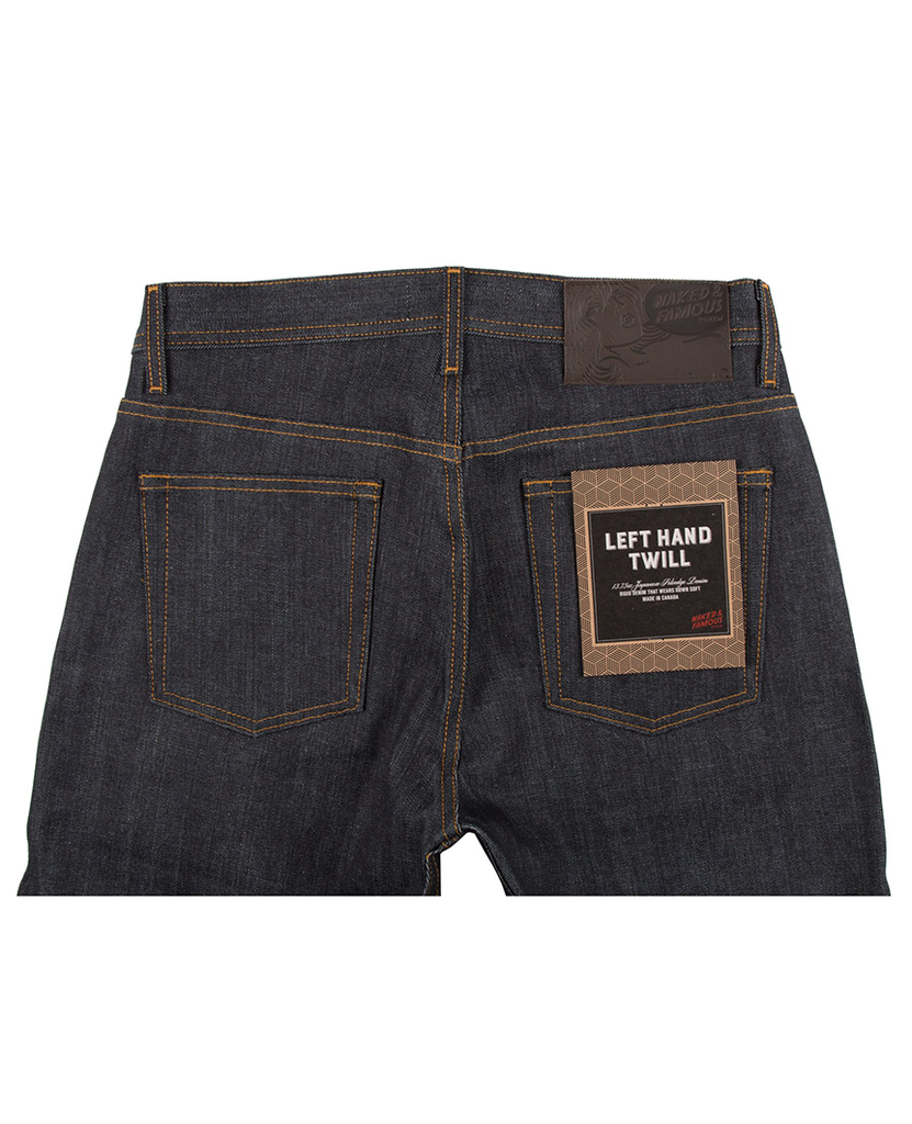 Left Hand Twill Weird Guy Denim Indigo Naked And Famous Bricks