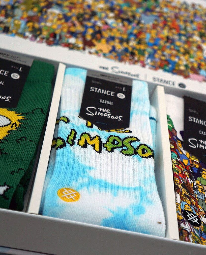 Simpsons Box Set Socks data-zoom-image=