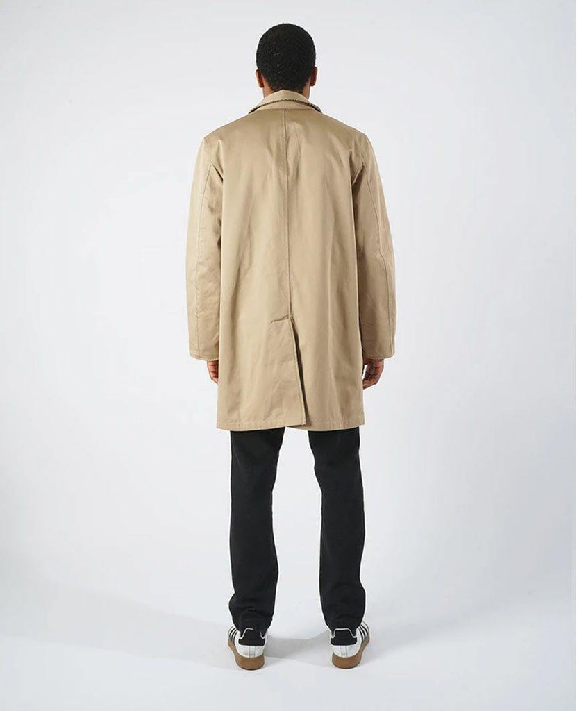 Gabardine Reversible Tan Jacket data-zoom-image=