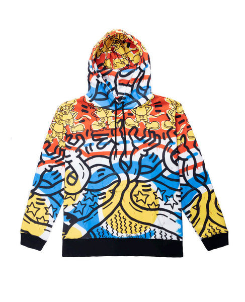 Hands by Mickey Pullover Hoodie All Over Print
