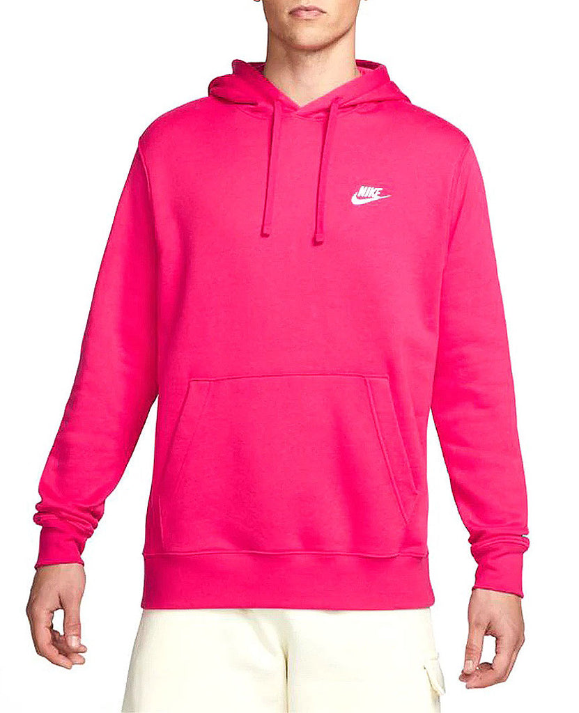 Sportswear Club Fleece Pullover Hoodie Rush Pink, Nike