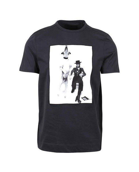 Diamond Dogs T-Shirt Graphite Blue