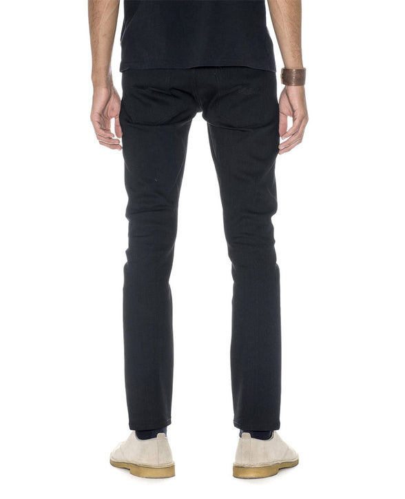 Grim Tim Dry Comfort Selvage Black | Nudie Jeans | Bricks and Bonds