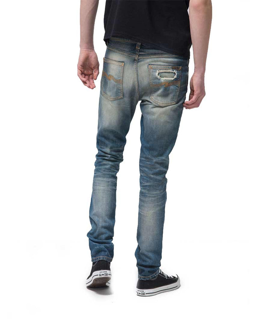 Nudie jeans lean deals dean authentic black