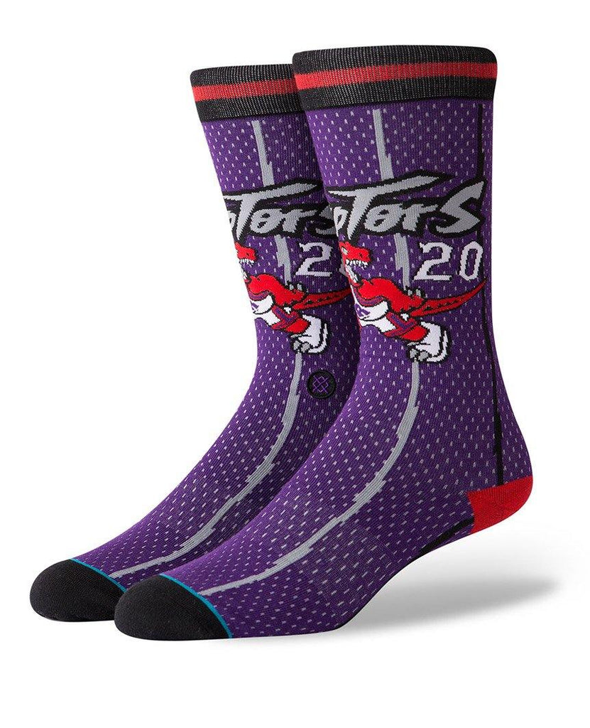 Raptors 96 HWC NBA Purple Stance Bricks and Bonds