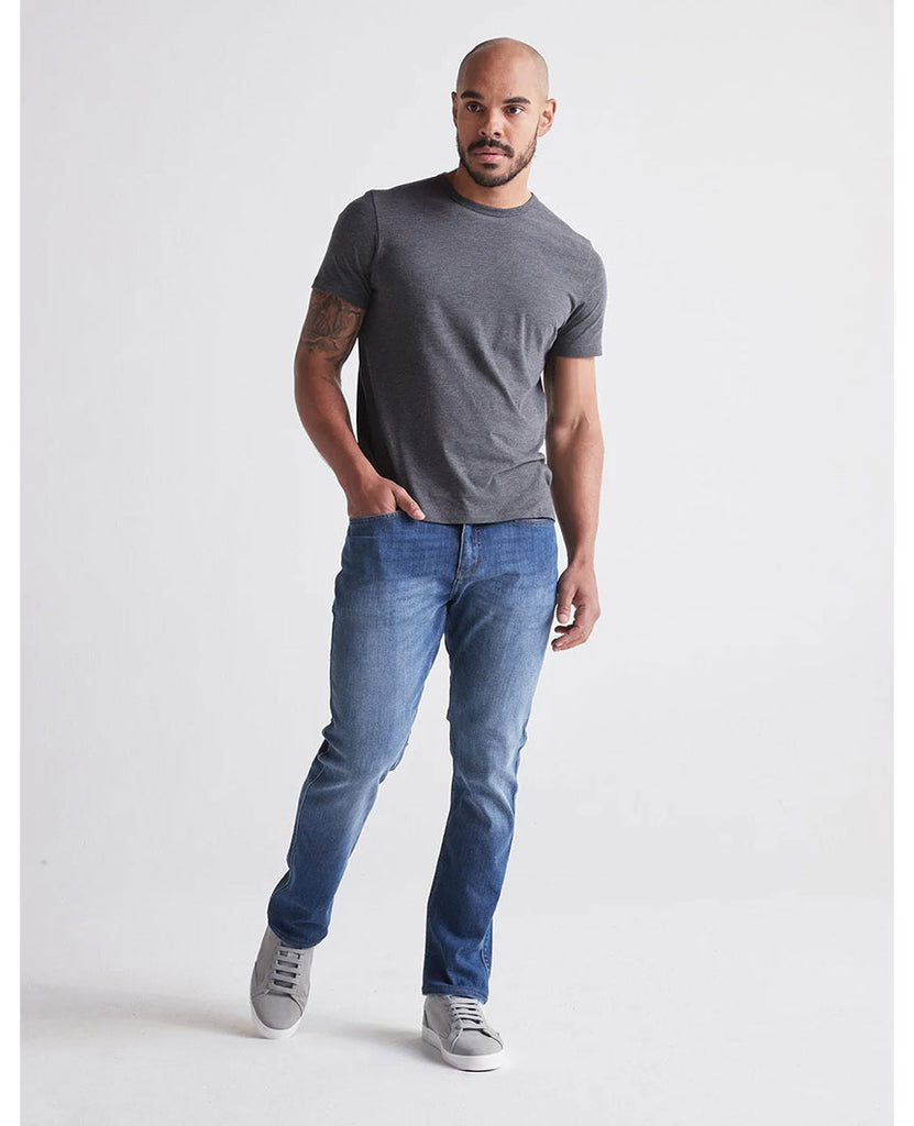 Performance Denim Relaxed Tapered Galactic | Duer | Bricks and Bonds