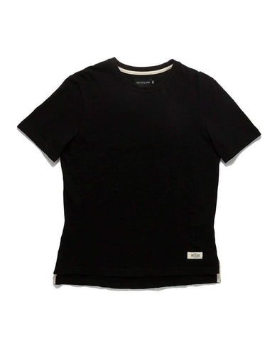 Black Slub S/S T-Shirt