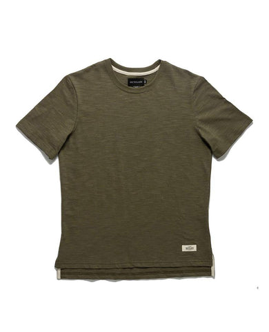 Olive Slub S/S T-Shirt