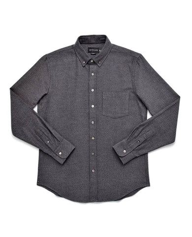 Graphite Twill Flannel Shirt
