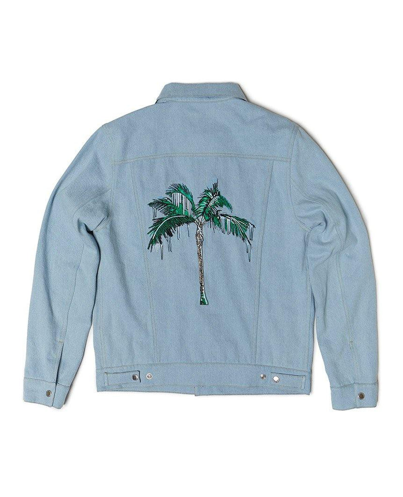 Frozen Palm Trucker Denim Jacket | Raised By Wolves | Bricks and Bonds