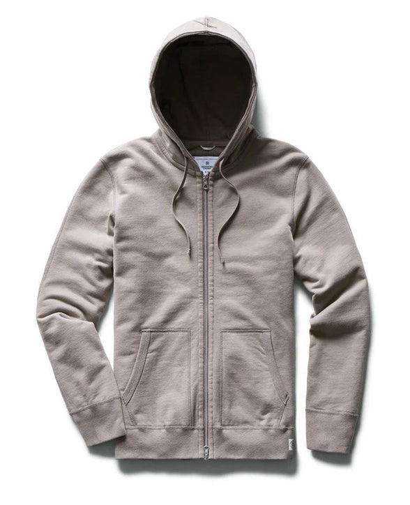 Midweight Terry Full Zip Hoodie Silt | Reigning Champ | Bricks and