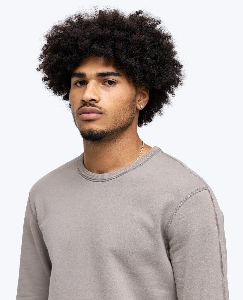 Midweight Terry Crewneck Silt data-zoom-image=