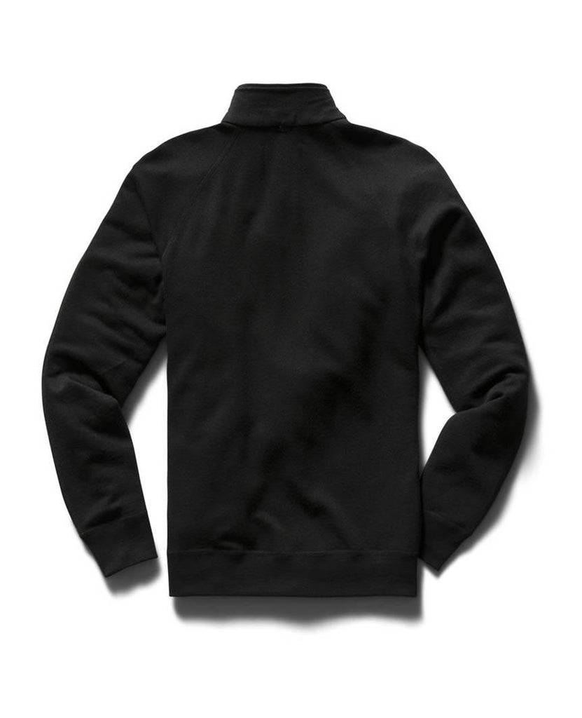 Half Zip Pullover Merino Black data-zoom-image=
