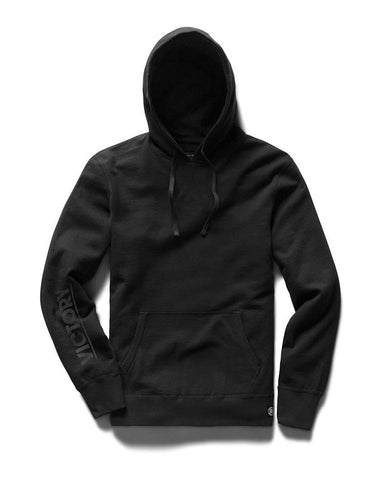 Victory Journal Masterhead Mid Weight Terry Pullover Hoodie Black