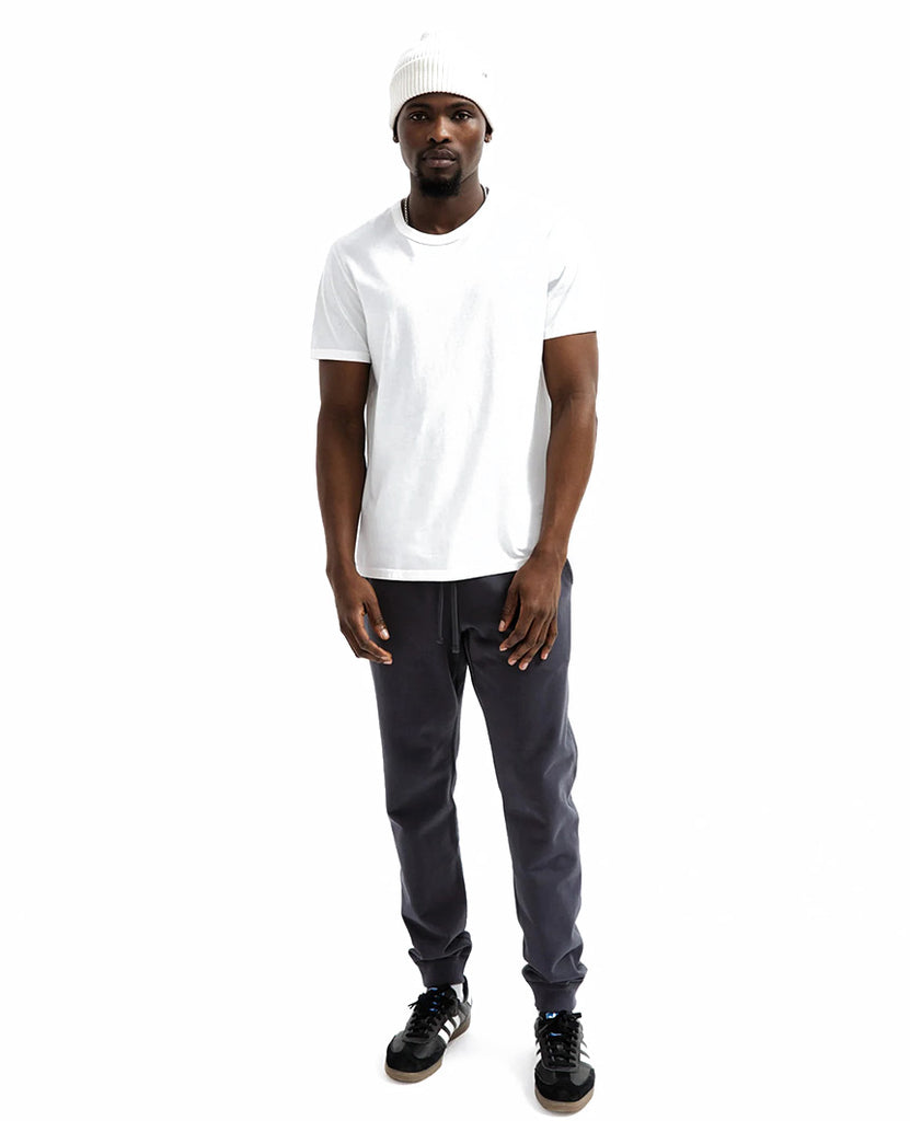 Midweight Terry Cuffed Sweatpant Heather Grey