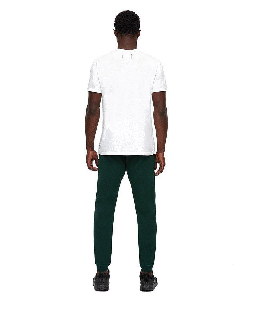 Slim Sweatpant Midweight Terry Forest Green data-zoom-image=