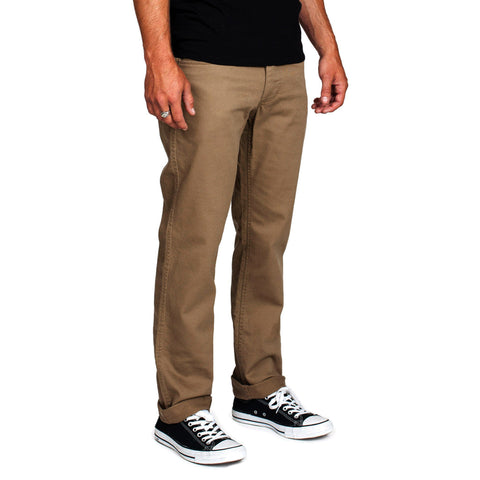 Reserve Standard Fit 5-Pocket Pant Dark Khaki