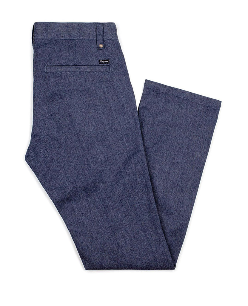 BRIXTON RESERVE CHINO (NAVY) 30” Reserve Chino Pant Heather Navy | Brixton | Bricks and Bonds