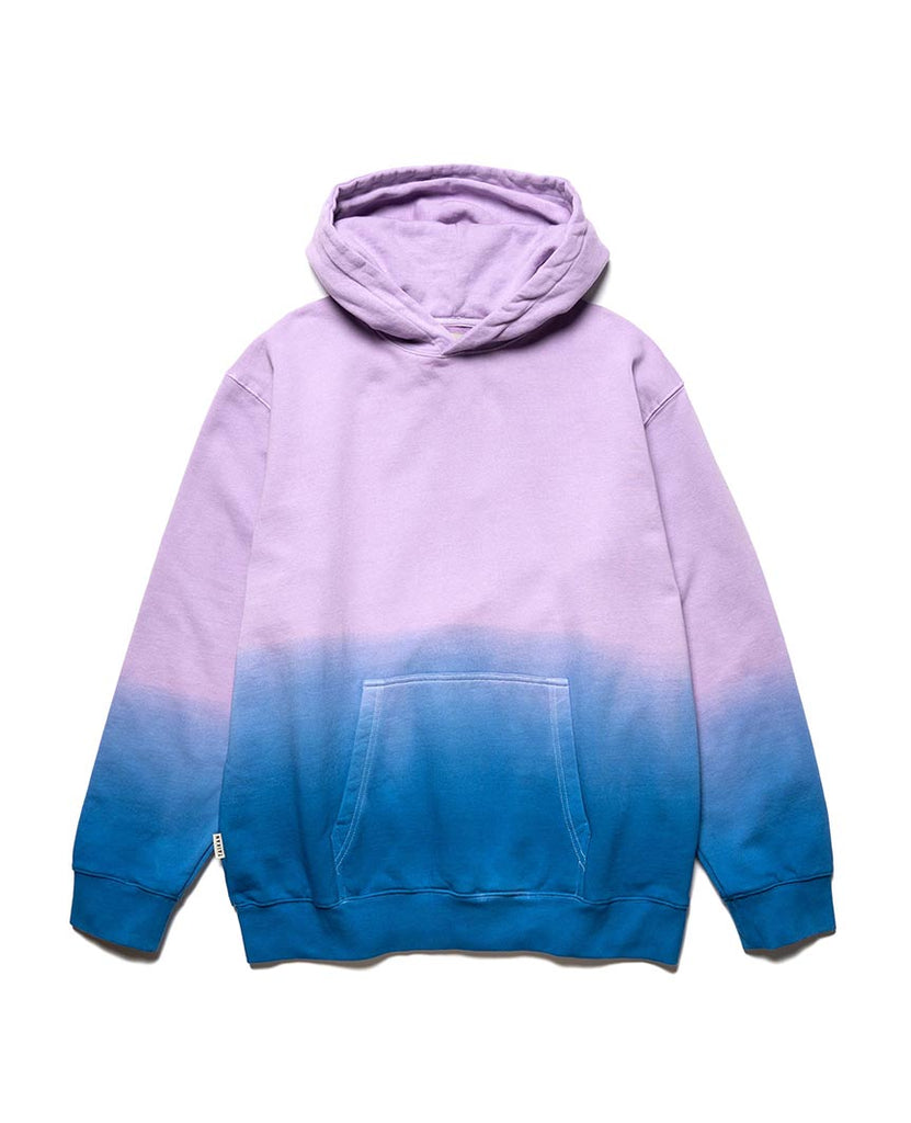 Plain Hoodie Dip Dye Purple Taikan Bricks and Bonds